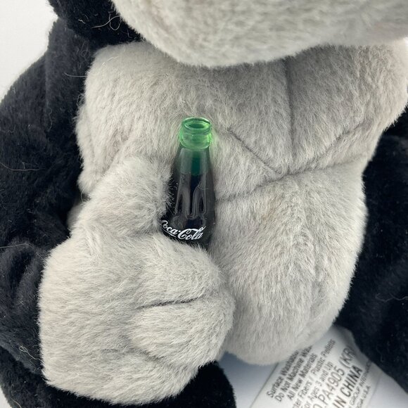Coca-Cola International VTG Plush RILLY The Gorilla RWANDA Beanie Collectible - Picture 5 of 7